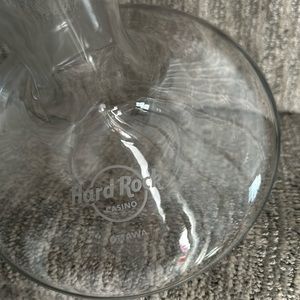 Hard Rock Casino Ottawa wine decanter